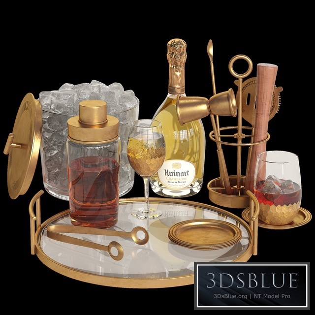 Potterybarn gold bar accessories