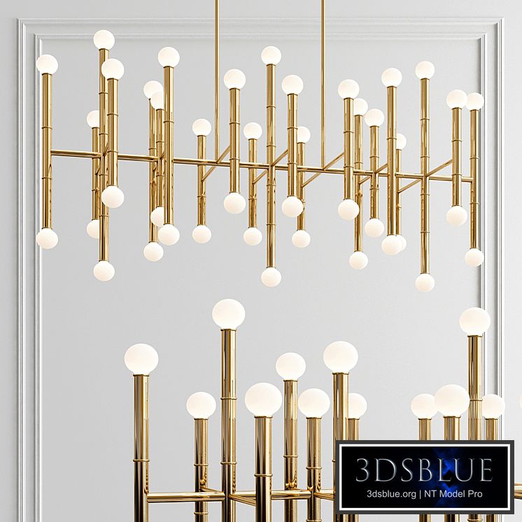 Meurice Rectangular Chandelier