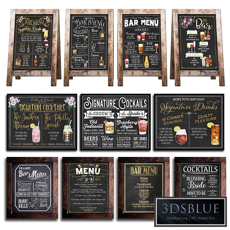 Chalkboard for cafe 2