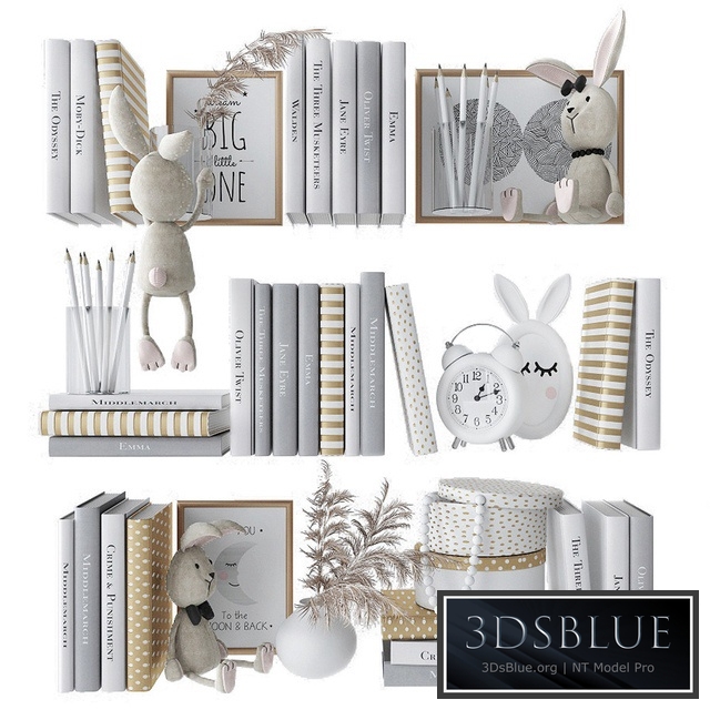 Decorative set in the nursery 1