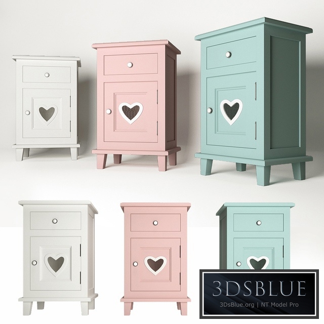 Bedside nightstand from the Adelina series