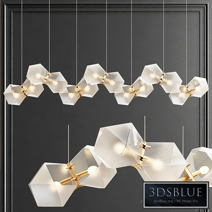 Welles long chandelier