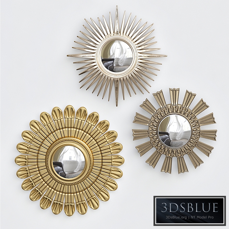 Gold Sunburst Mirror