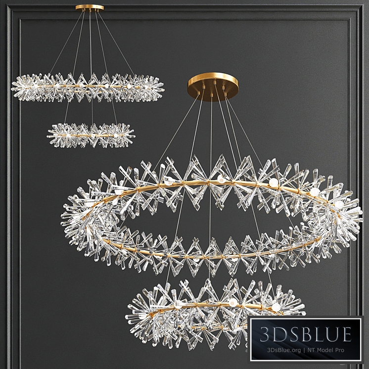 Crystal led chandelier