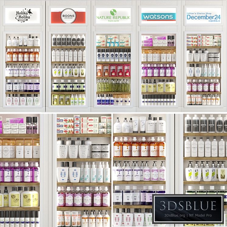 Watson. A set of cosmetics and care products. Beauty Salon and Bathroom Accessories