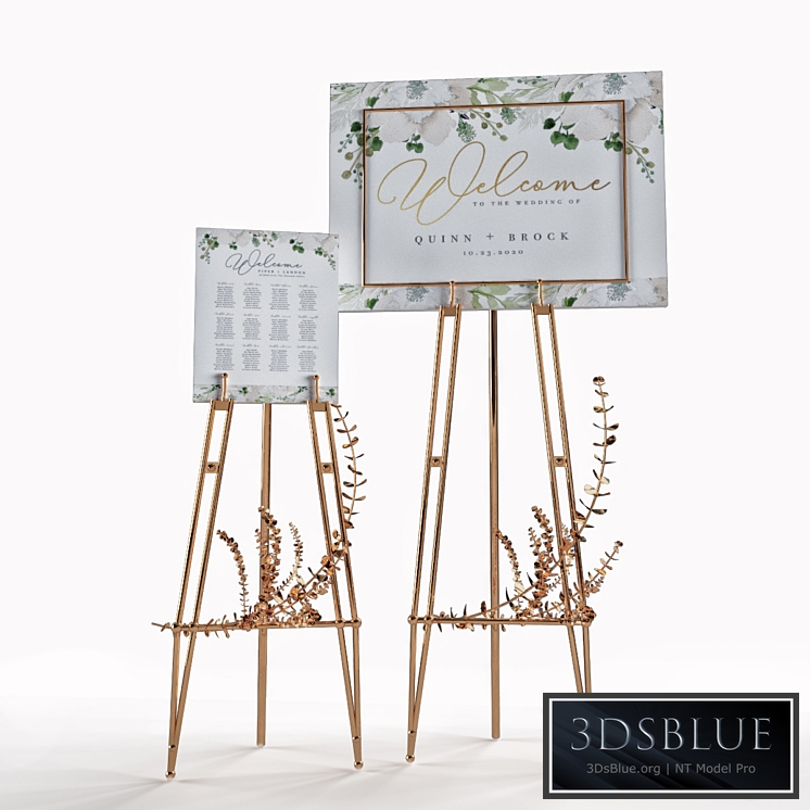 welcom board wedding