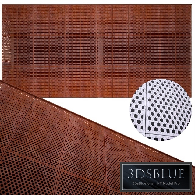 perforated metal panel N21