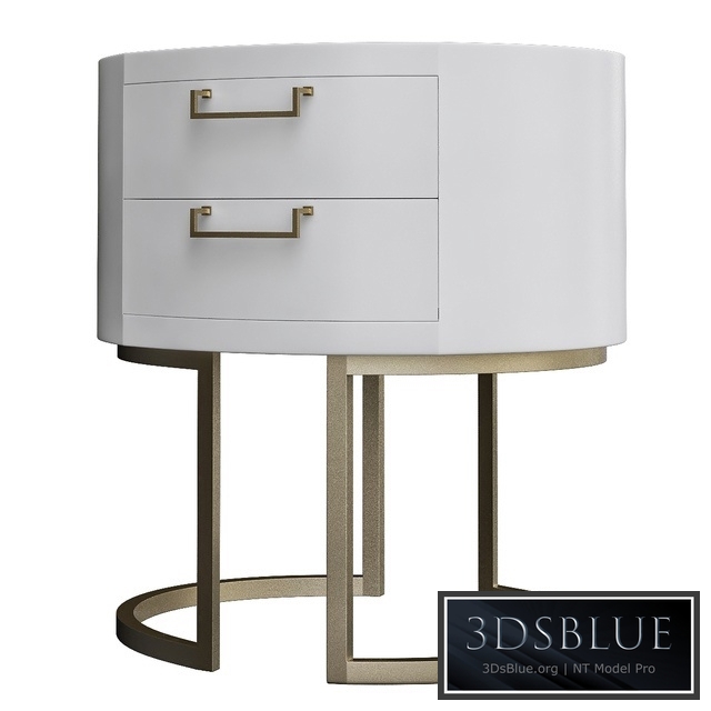 BAKER Pallasite Lamp Table