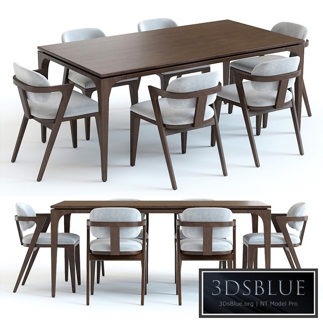 West Elm Adam Court Table and Chairs