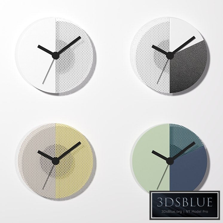 Tolix wall clock