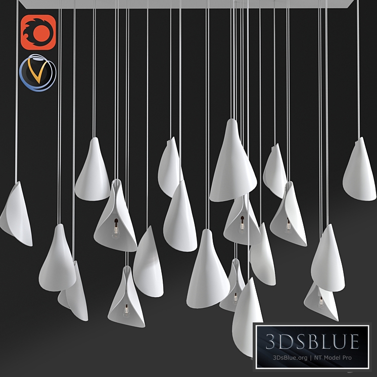 Gamadecor Pappardelle Direct Light Pendant Lamp