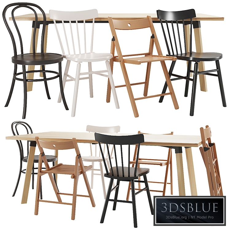 IKEA table and chair set 01