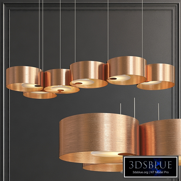 Trial linear chandelier