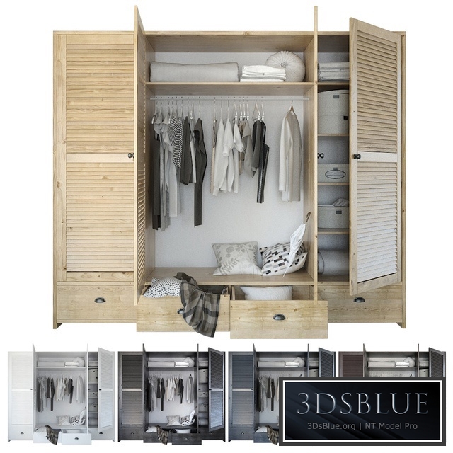 Wardrobe with fillingD