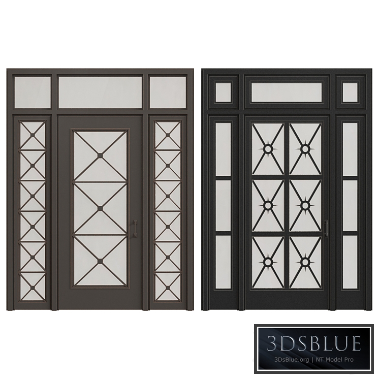 Classic entrance doors