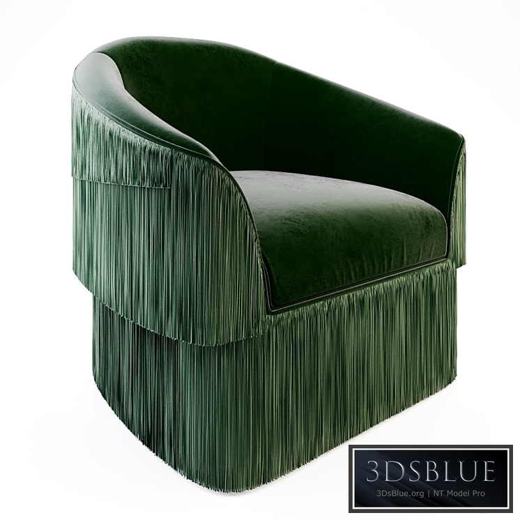 Munna Fringes Armchair