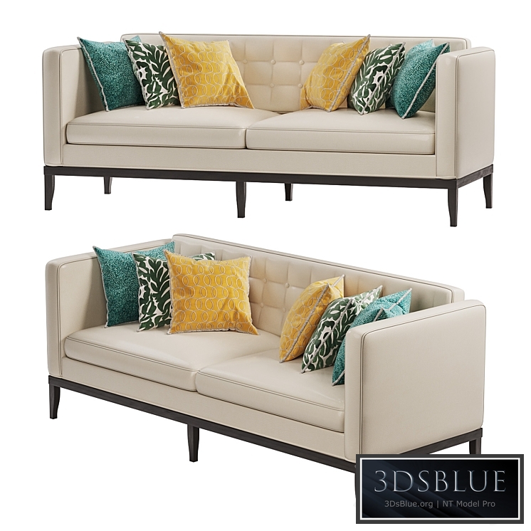 Chesterfield Sleeper Sofa Modern Gray Leather Old School S