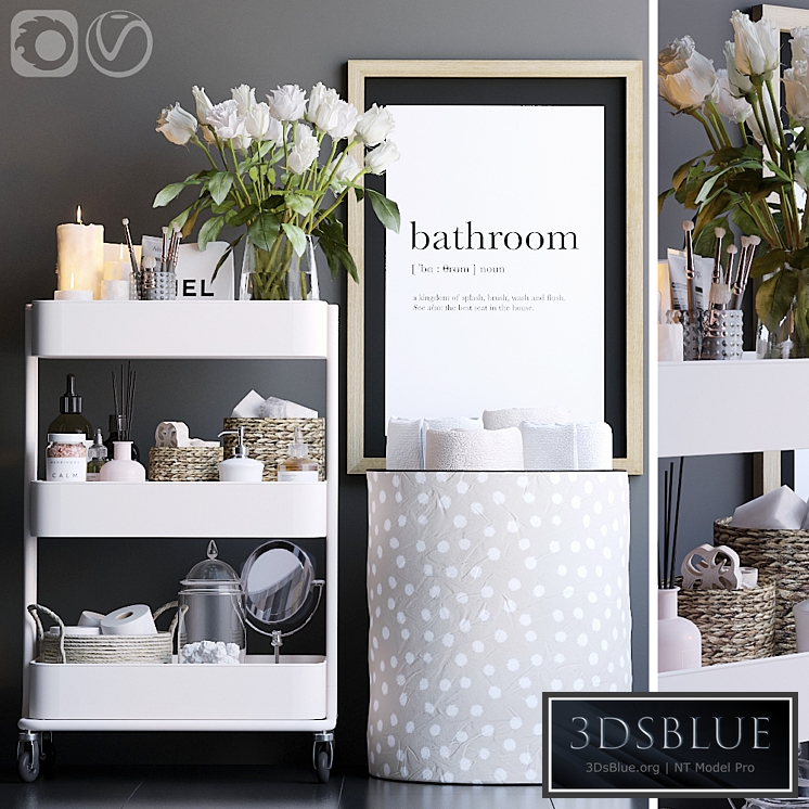 Shelving in the bathroom 10