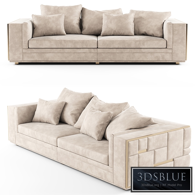 Visionnaire BABYLON Sectional leather sofa_01