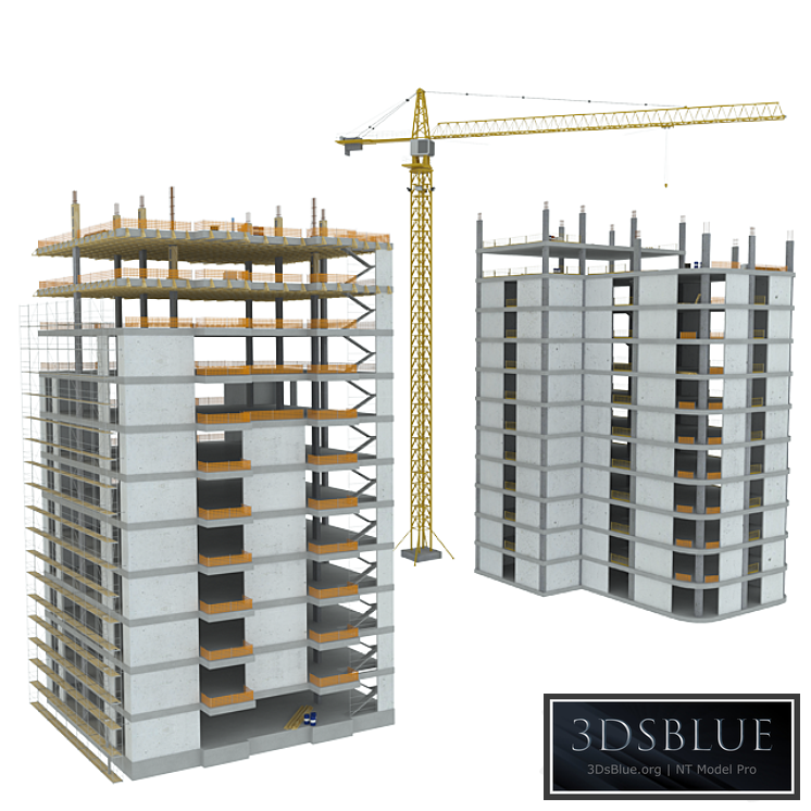 Construction Buildings - Crane