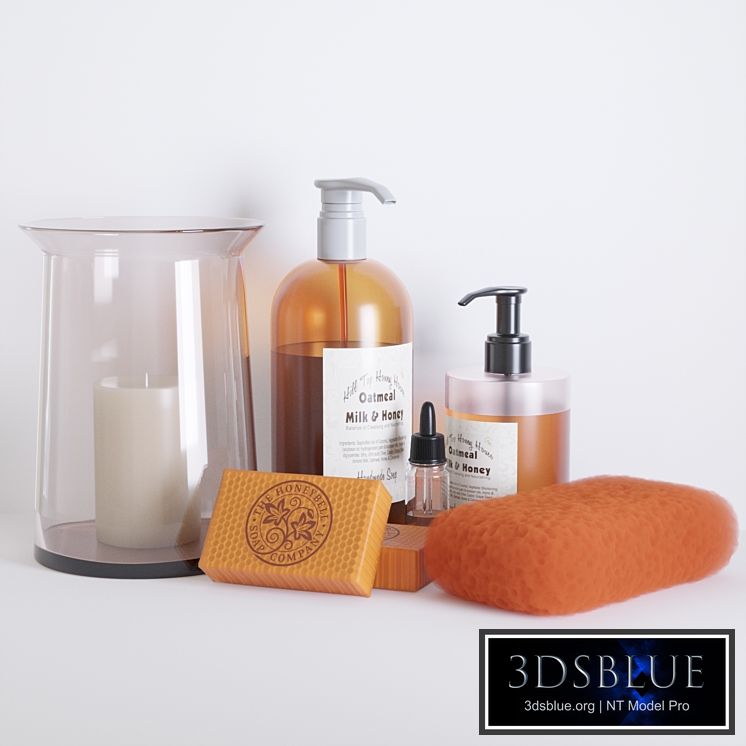 Bathroom honey decor