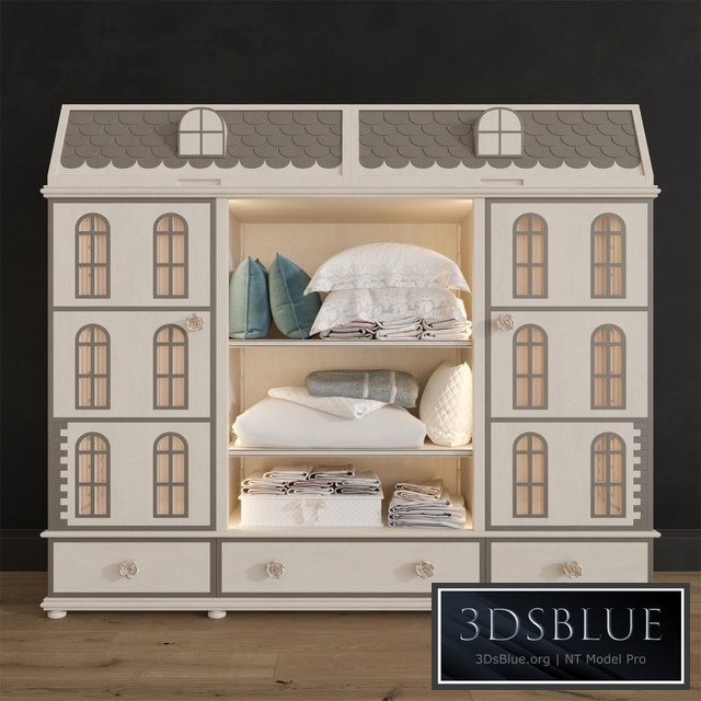 Savio Firmino Dolls Wardrobe