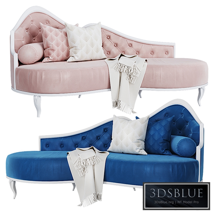 Classic chaise longue