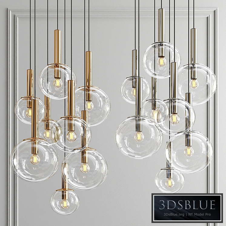 Sonneman Bubbles 8 Light Multi Pendant