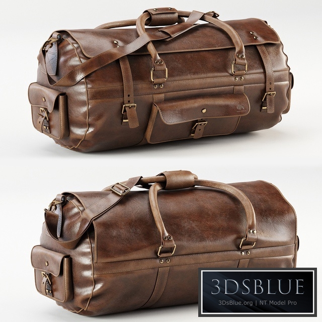 Roosevelt Buffalo Leather Travel Duffle Bag
