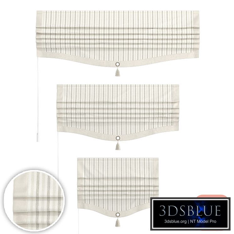 Set of Roman curtains ARISSA (TIME)