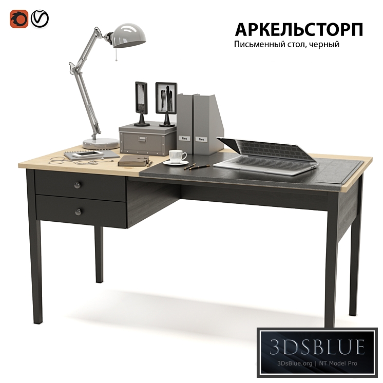 Office Desktop IKEA ARKELSTORP