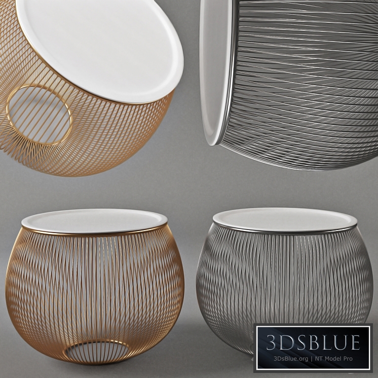 Table with iron bars. Zara home