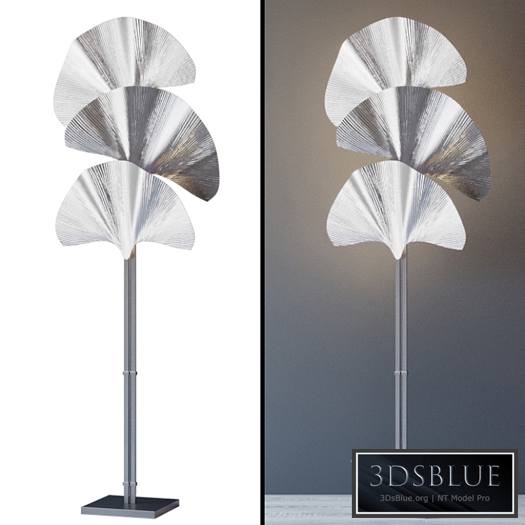 Floor Lamp Floor Lamp Las Palmas Silver