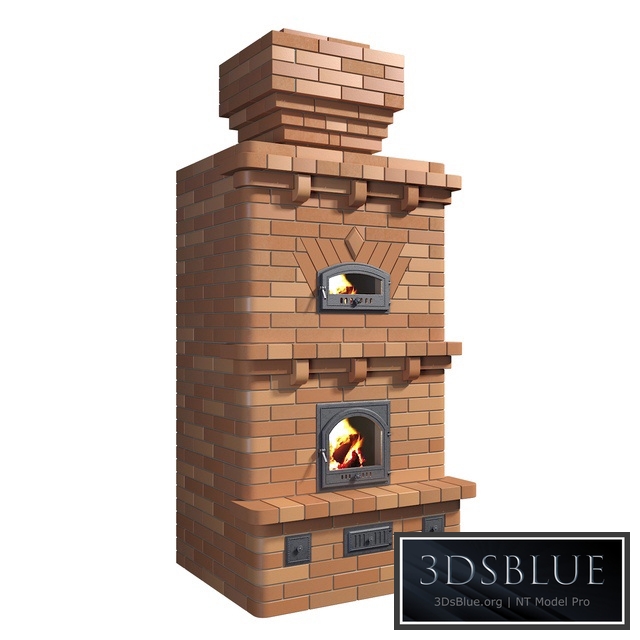 Brick stove