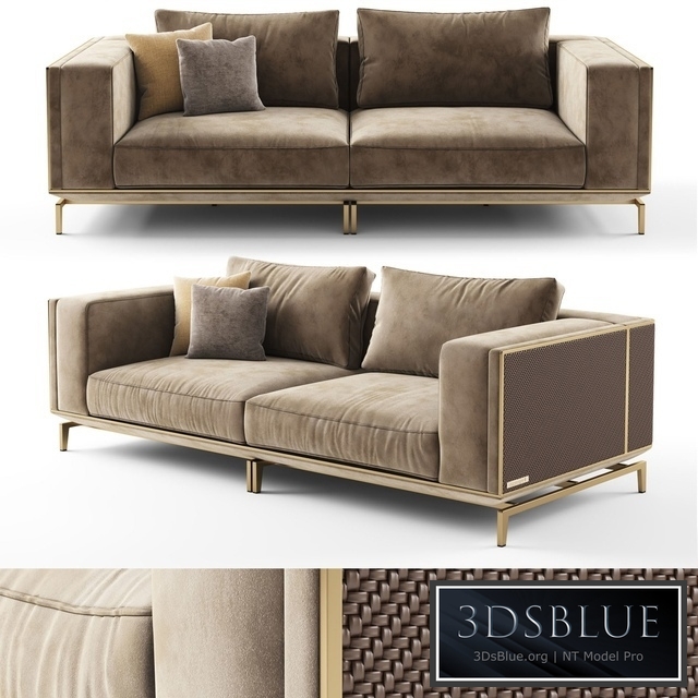 Visionnaire BACKSTAGE 2 seater sofa
