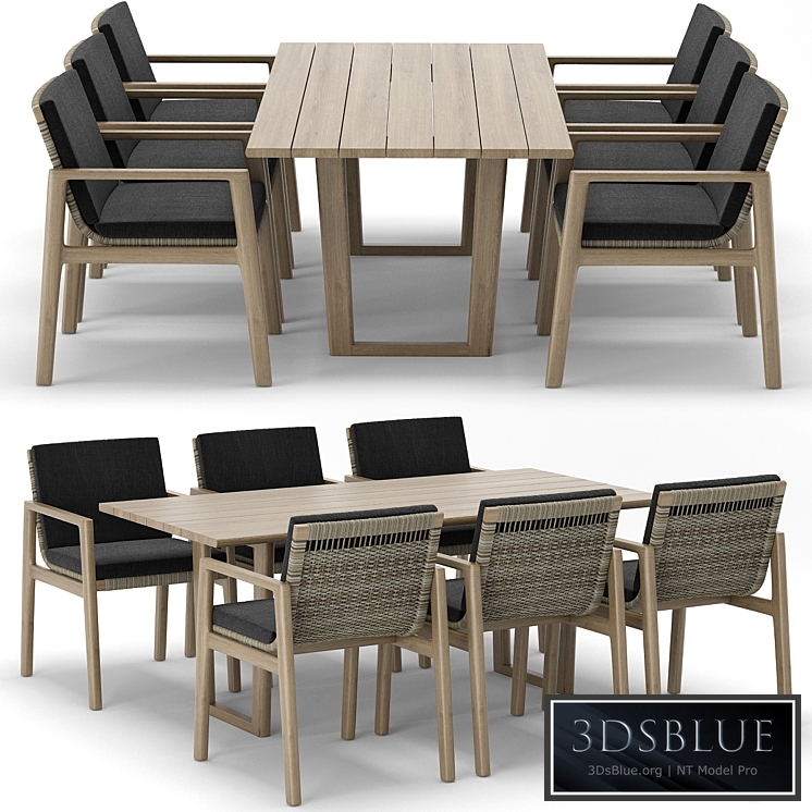 RH Outdoor Mesa table-chair