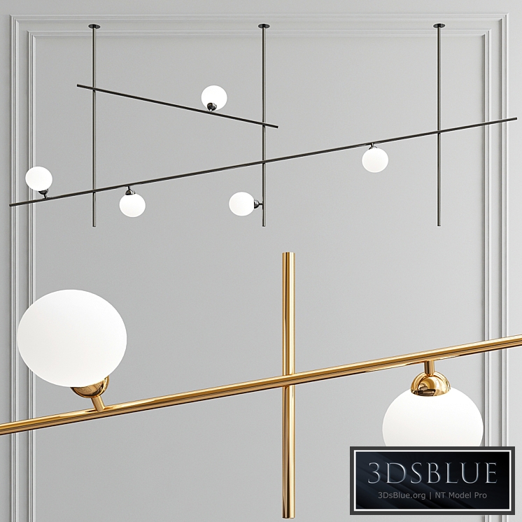 Fabbian Freeline F44 Led Pendant light