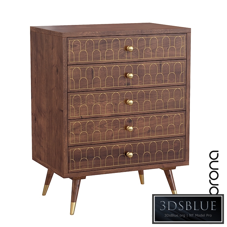 Dresser Muskat Five Drawers Kare Design