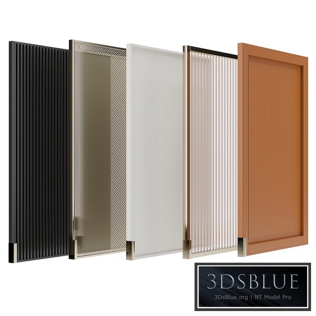 Cabinet doors set 01