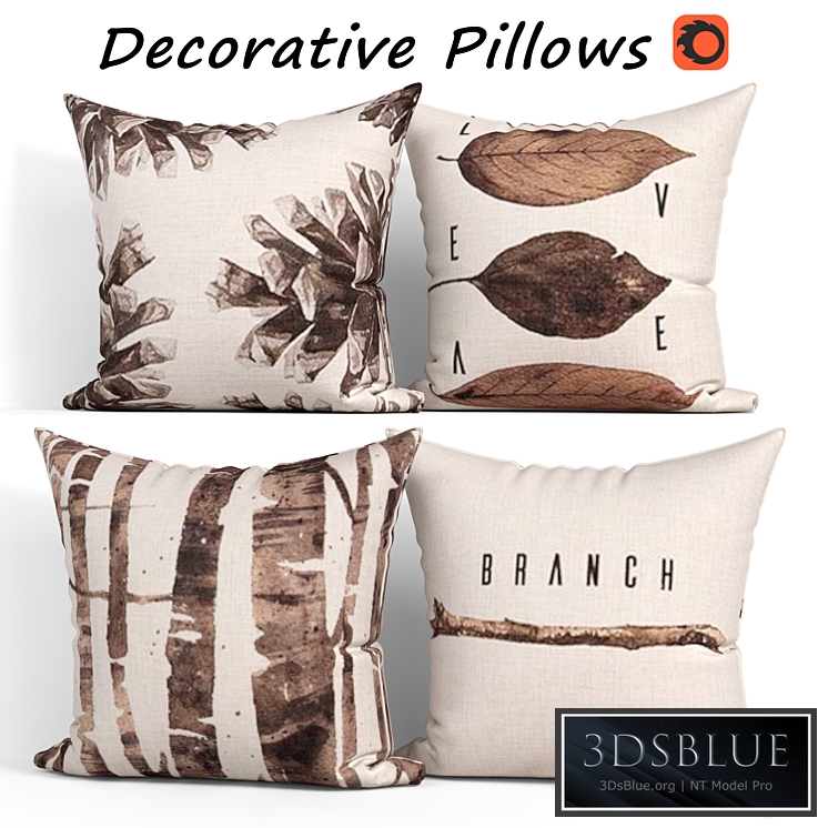 Decorative pillows set 307 GADEWAKE