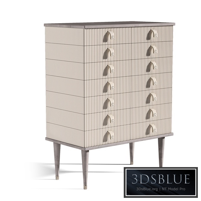 High chest of drawers Cipriani Homood Cocoon High chest of drawers