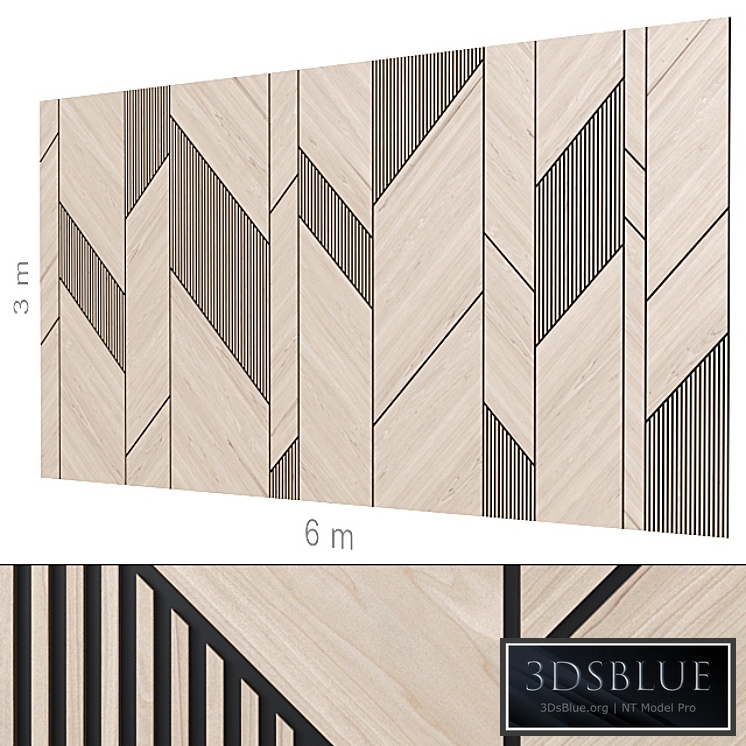 Decorative wall 184.