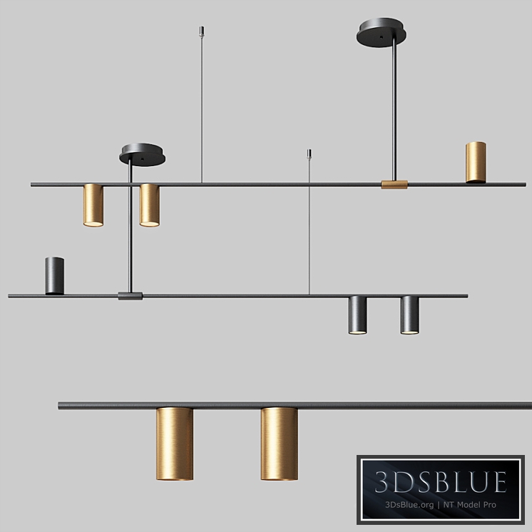 Tribes Linear Pendant