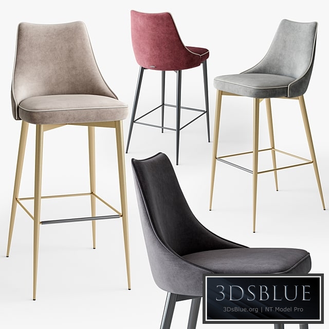 Bontempi clara barstool