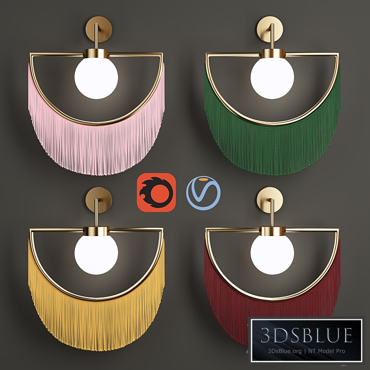 Houtique & Masquespacio Wink Wall Lamp