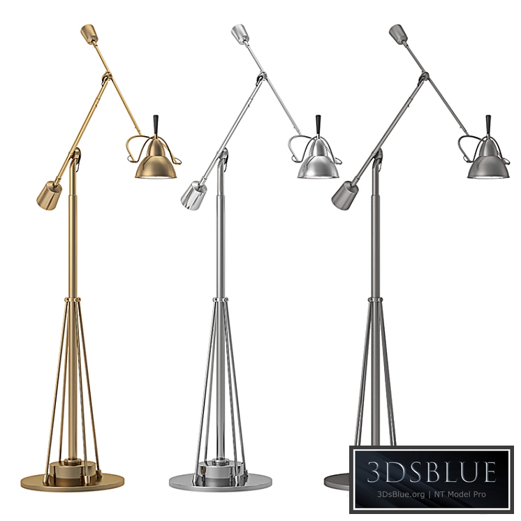 RH - Counterpoise Task Floor Lamp