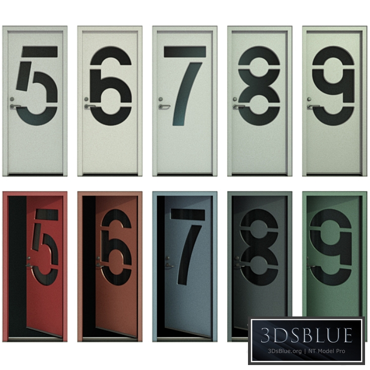 Door with numbers (Part II)