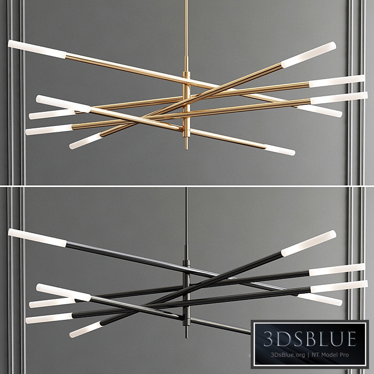 Rousseau Articulating LED Chandelier