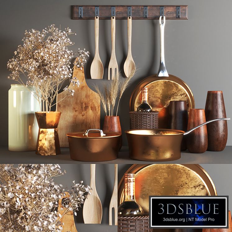 set135 -rustic kitchen set