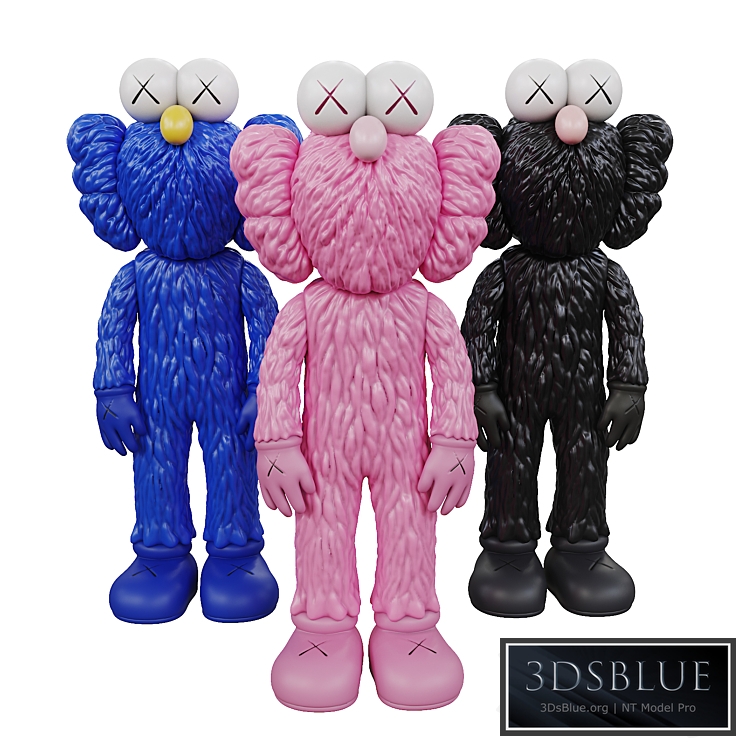 Heroes of the comic "Character KAWS BFF"